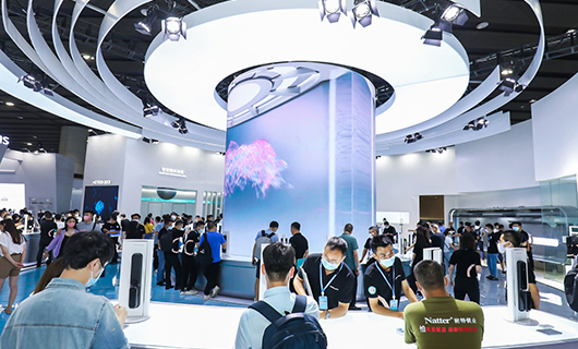 建博会首日I好博3D全息科技展馆惊艳亮相，智简生活，即刻体验！